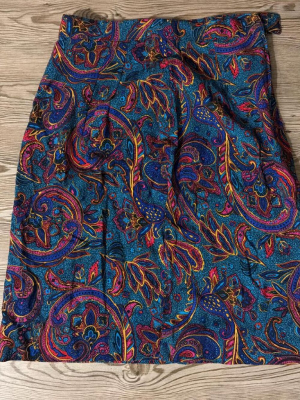 Intriguing Threads Retro Baroque Cashew Flower Skirt